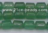 CTB706 15.5 inches 6*8mm tube green aventurine beads wholesale