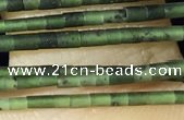 CTB800 15.5 inches 1mm tube Canadian jade beads wholesale