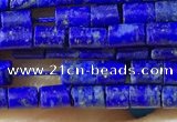 CTB807 15.5 inches 2*4mm tube lapis lazuli beads wholesale