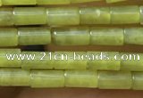 CTB814 15.5 inches 2*4mm tube korean jade beads wholesale