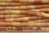 CTB970 15 inches 2*4mm tube gemstone beads