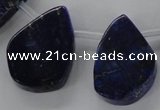 CTD1587 Top drilled 15*20mm - 25*35mm freeform lapis lazuli beads