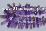 CTD2110 Top drilled 10*25mm - 12*45mm sticks ametrine beads