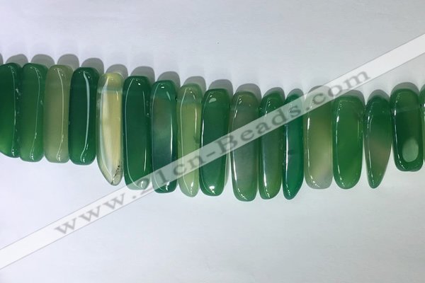 CTD2169 Top drilled 8*20mm - 10*40mm sticks agate gemstone beads