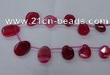 CTD2567 15.5 inches 18*25mm - 30*40mm freeform agate beads