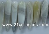 CTD2681 Top drilled 8*25mm - 10*50mm bullet agate beads wholesale