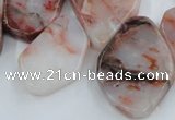 CTD360 Top drilled 18*25mm - 25*35mm freeform agate gemstone beads