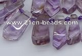 CTD3620 Top drilled 8*15mm - 16*30mm sticks natural ametrine beads