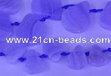 CTD3858 Top drilled 8*10mm - 12*15mm freeform blue lace agate beads