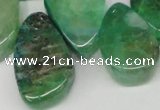 CTD688 Top drilled 18*25mm - 28*40mm freeform agate gemstone beads