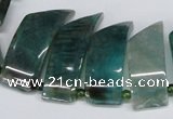 CTD735 Top drilled 15*20mm - 15*40mm wand agate gemstone beads