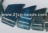 CTD736 Top drilled 15*20mm - 15*40mm wand agate gemstone beads