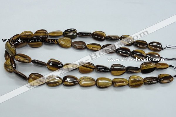 CTE113 15.5 inches 13*18mm freeform yellow tiger eye beads wholesale