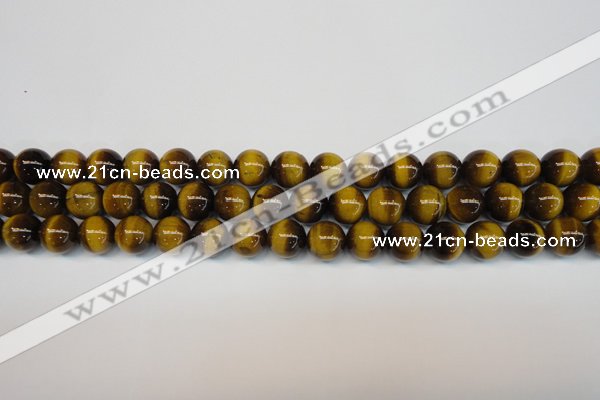 CTE1226 15.5 inches 6mm round A grade yellow tiger eye beads