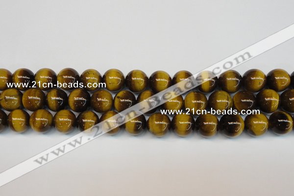 CTE1231 15.5 inches 16mm round A grade yellow tiger eye beads