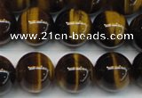 CTE1243 15.5 inches 8mm round AA grade yellow tiger eye beads