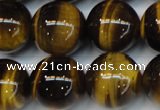 CTE1245 15.5 inches 12mm round AA grade yellow tiger eye beads