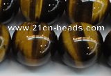 CTE1247 15.5 inches 16mm round AA grade yellow tiger eye beads