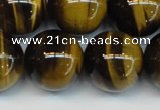 CTE1253 15.5 inches 12mm round AAA grade yellow tiger eye beads