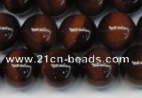 CTE1260 15.5 inches 6mm round AB grade red tiger eye beads