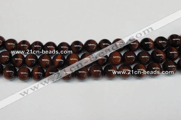 CTE1262 15.5 inches 10mm round AB grade red tiger eye beads