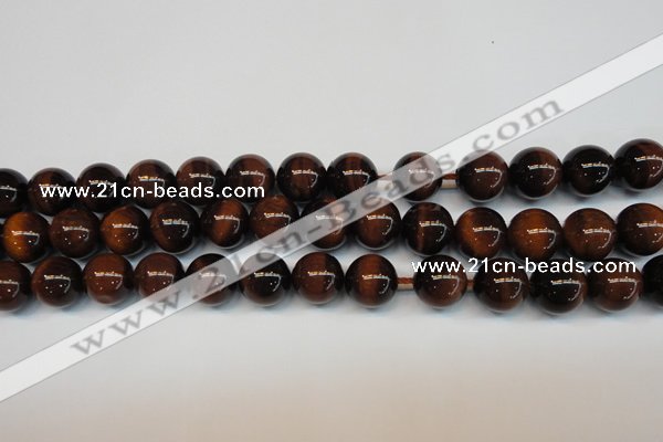 CTE1270 15.5 inches 10mm round AB+ grade red tiger eye beads