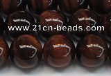 CTE1278 15.5 inches 10mm round A grade red tiger eye beads