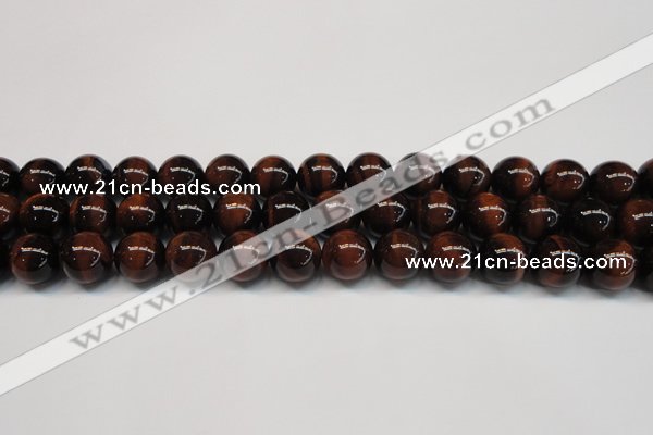 CTE1278 15.5 inches 10mm round A grade red tiger eye beads