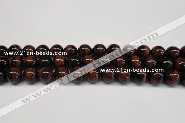 CTE1279 15.5 inches 12mm round A grade red tiger eye beads