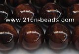 CTE1280 15.5 inches 14mm round A grade red tiger eye beads