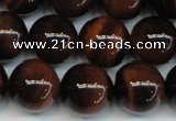 CTE1286 15.5 inches 10mm round A+ grade red tiger eye beads