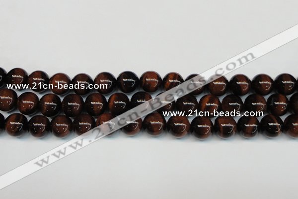 CTE1286 15.5 inches 10mm round A+ grade red tiger eye beads