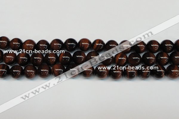 CTE1287 15.5 inches 12mm round A+ grade red tiger eye beads