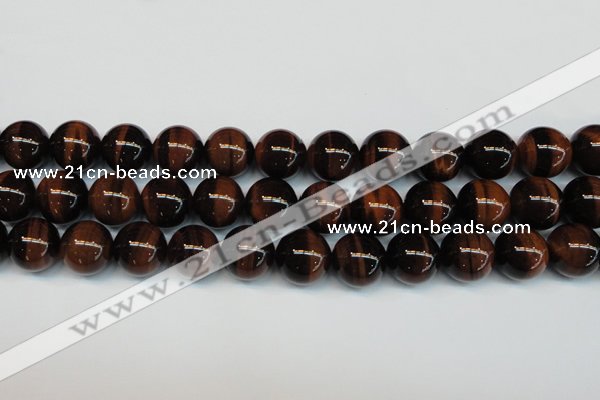 CTE1295 15.5 inches 12mm round AA grade red tiger eye beads