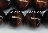 CTE1297 15.5 inches 16mm round AA grade red tiger eye beads