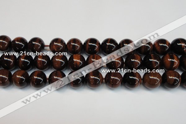 CTE1303 15.5 inches 12mm round AAA grade red tiger eye beads