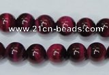 CTE137 15.5 inches 10mm round dyed tiger eye gemstone beads