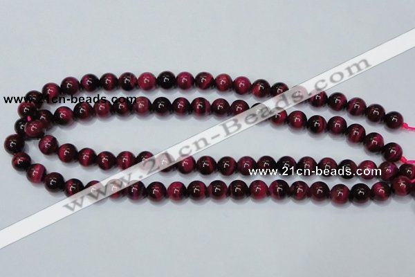 CTE137 15.5 inches 10mm round dyed tiger eye gemstone beads