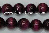 CTE139 15.5 inches 14mm round dyed tiger eye gemstone beads