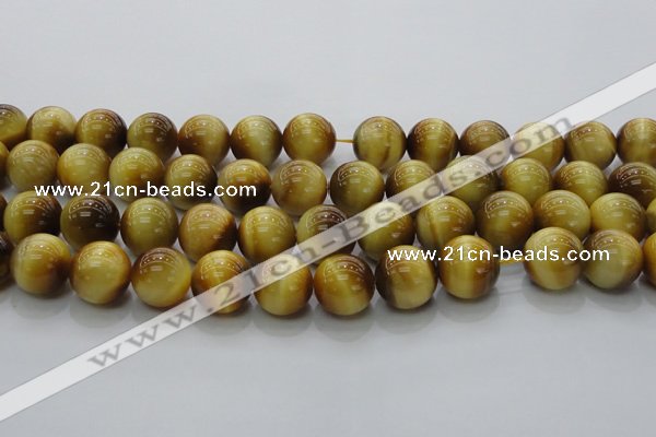 CTE1405 15.5 inches 14mm round golden tiger eye beads wholesale