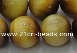 CTE1406 15.5 inches 16mm round golden tiger eye beads wholesale