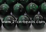 CTE1425 15.5 inches 14mm round green tiger eye beads wholesale