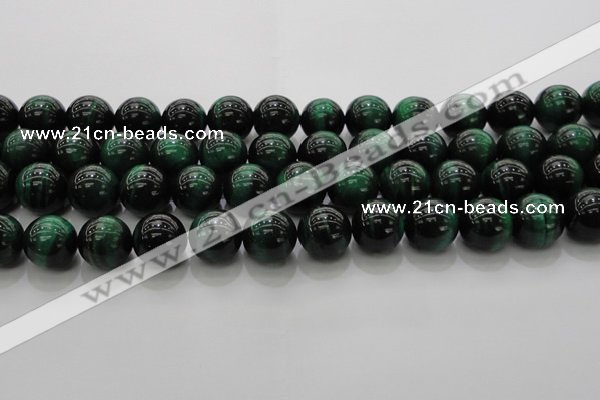 CTE1426 15.5 inches 16mm round green tiger eye beads wholesale