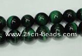 CTE143 15.5 inches 10mm round dyed tiger eye gemstone beads