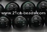 CTE1435 15.5 inches 14mm round green tiger eye beads wholesale