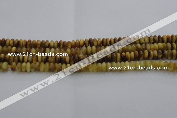 CTE1510 15.5 inches 4*6mm rondelle golden tiger eye beads