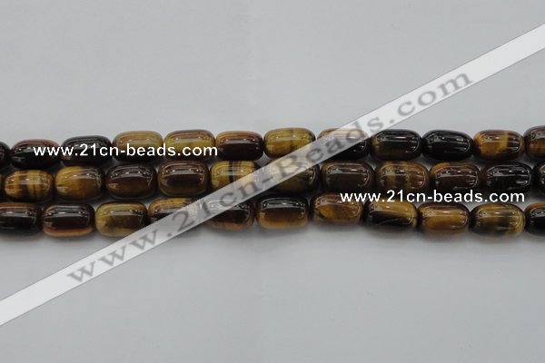 CTE1596 15.5 inches 12*16mm drum yellow tiger eye beads