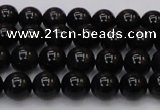 CTE1610 15.5 inches 4mm round A grade black tiger eye beads