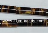 CTE165 15.5 inches 6*12mm column yellow tiger eye gemstone beads