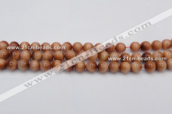 CTE1651 15.5 inches 6mm round sun orange tiger eye beads